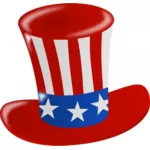 Chapéu de bandeira dos Estados Unidos