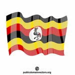 Flaga narodowa Ugandy