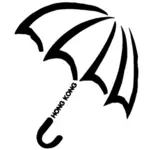 Umbrella Movement sign vector clip art