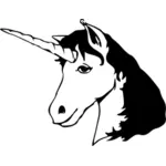Unicorn's kepala siluet