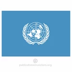 Pavilion de vector Naţiunilor Unite
