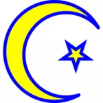 Muslimské symbol obrázku