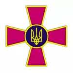 Forţele armate Ucraina emblema vector imagine