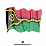 Vanuatu statsflagg