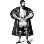 Vasco Da Gama-Vektor-Bild