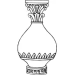 Skissert vase tegning
