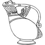 Vase Zeichnungsbild
