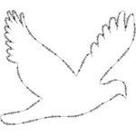 Létající holubice symbol