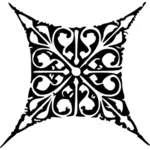 Simplified Victorian ornament