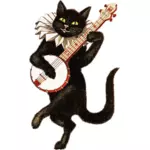 Katze-Musiker