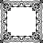 Square stylish picture frame