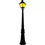 Vintage lámpara de calle