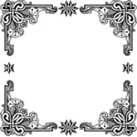 Vintage symmetrische frame