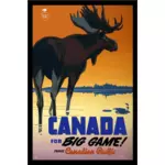 Kanada seyahat poster