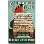 Cruise schip poster