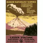 火山のポスター