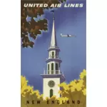 New England postkort