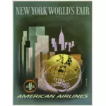 نيويورك العالم معرض ملصق
