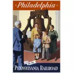 펜실베니아 철도 포스터
