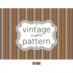 Striped Vintage Pattern