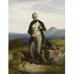 Walter Scotts Porträt