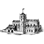 Dibujo de la Catedral de Waterford en Irlanda