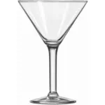 Martini koktail kaca vektor grafis