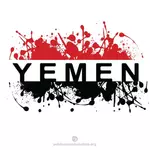 Jemen-Flaggen-symbol