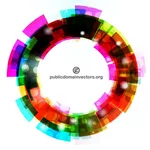 Abstract colorful concept vector