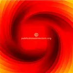 Rød vortex vektorgrafikk