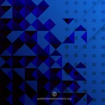 Blue background abstract art