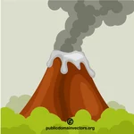 Активный вулкан