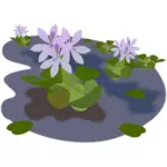 Violett växt
