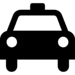 AIGA taxi signo vector imagen
