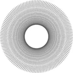 Image vectorielle d'aureo géométrique de dessin