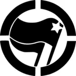 Antifascistisk stencil