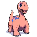 Dinosaure dessin animé gros