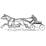 Koně a vozík