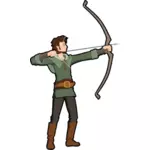 Archer-Vektor-illustration