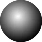 Image vectorielle perle grise