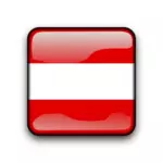 Botão de bandeira de Áustria