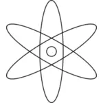 Símbolo del átomo