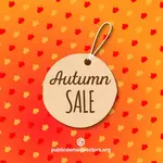 Priorità bassa di vendita di autunno