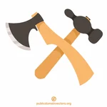 Ax and hammer