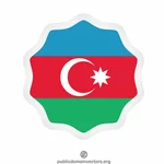 Символ национального флага Азербайджана