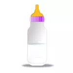 Bebekler için süt şişesi