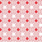 赤い点のパターン