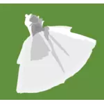Balet rochie vector imagine