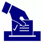 Stemmegivning symbol