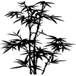 Bamboe silhouet afbeelding